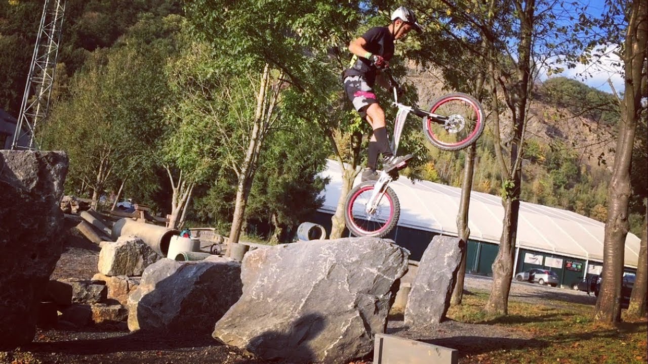 Training Bike Trial / VTT TRIAL Dec 2015 - Monty