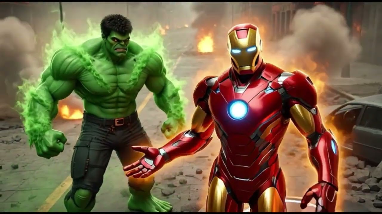 Hulk and Iron Man’। Happy?