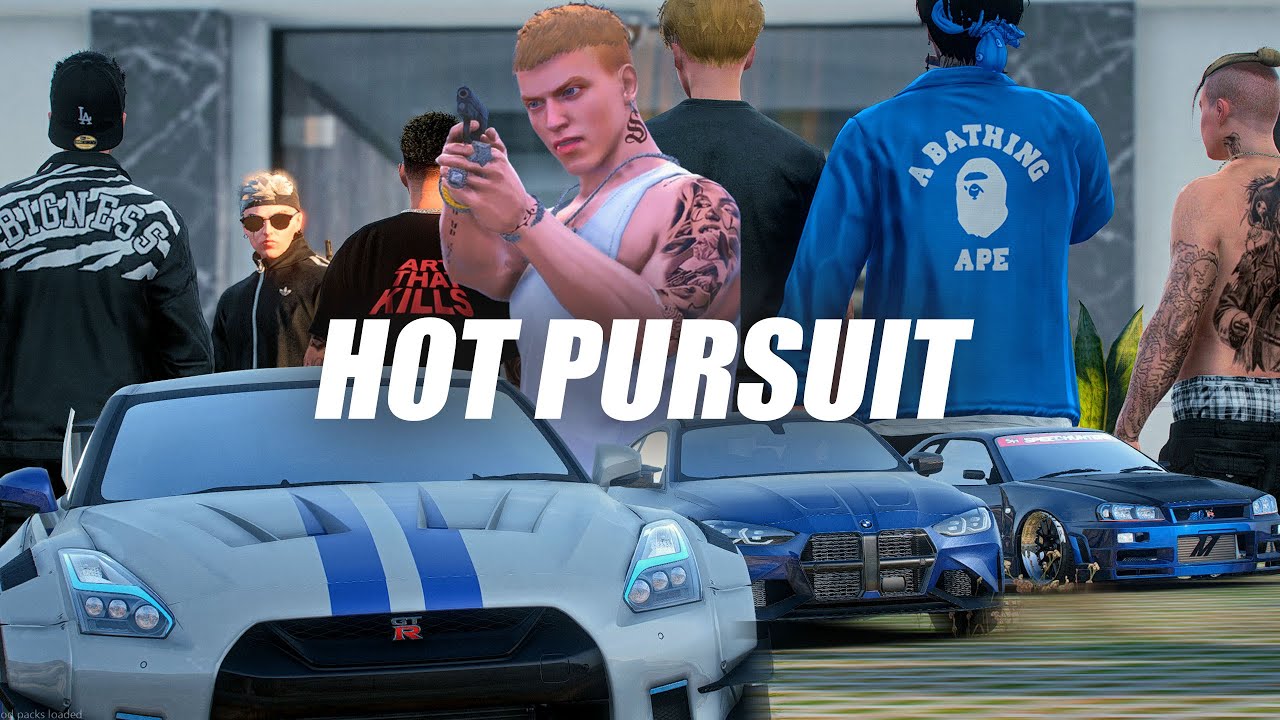 HOT PURSUIT ! ADIK KEI DIBUNUH OLEH MEREKA - GTA 5 ROLEPLAY