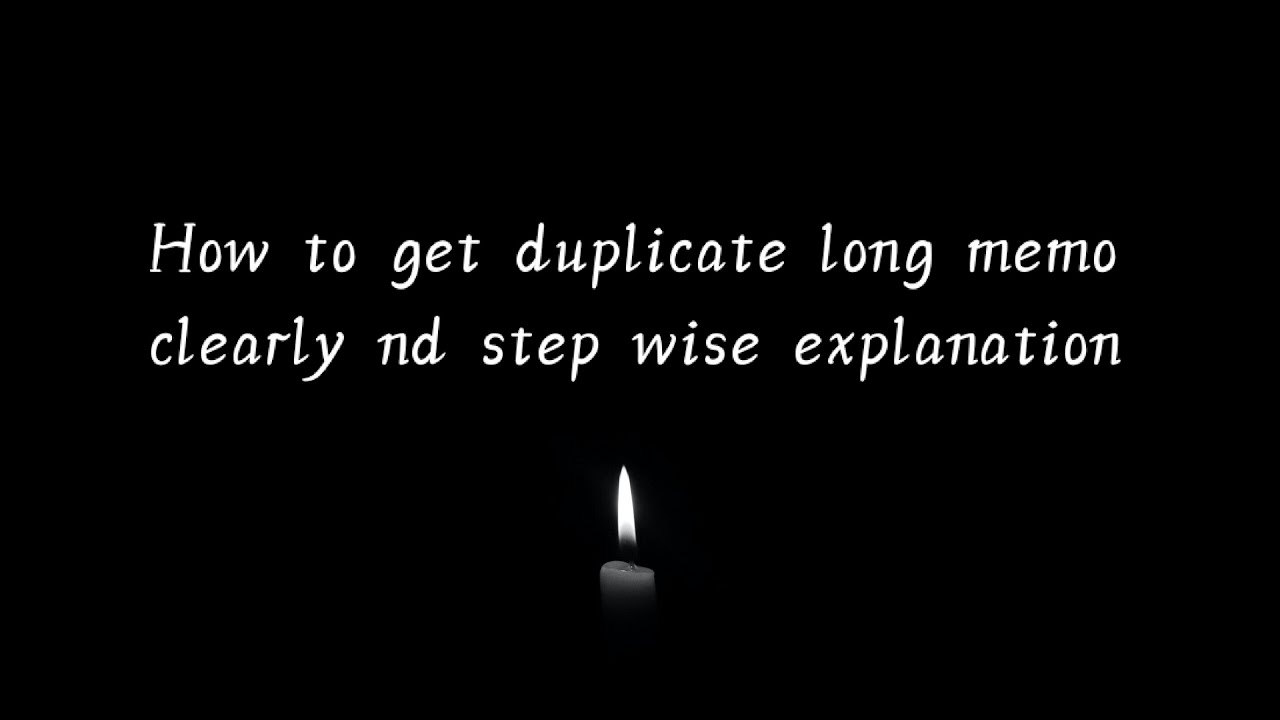 How to get duplicate ssc long memo/ full clarity explanation/step wise / telugu/ Nithin Chilukaraju