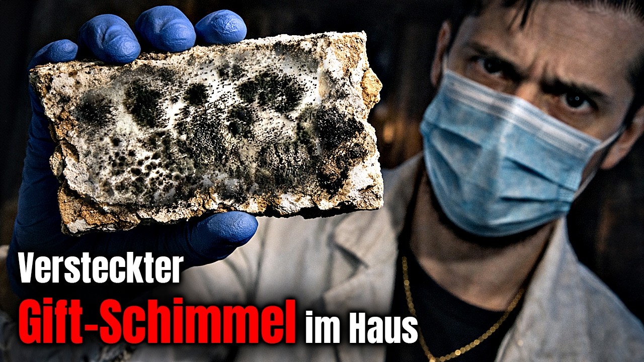 Wenn du diesen Schimmelpilz in deinem Haus findest, ZIEH AUS!