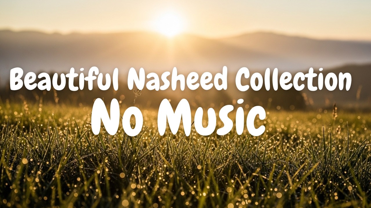 Beautiful Nasheed Collection No Music | Allah Al-Hakeem – Feel Wisdom, Peace & Sabr for the heart go
