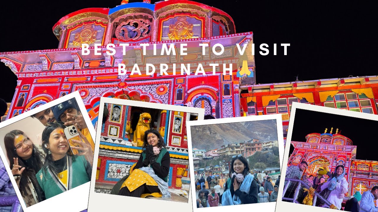 Badrinath Travel Vlog | Ideal Time to Visit & Budget Stay ❤️🌸 #badrinath #2025