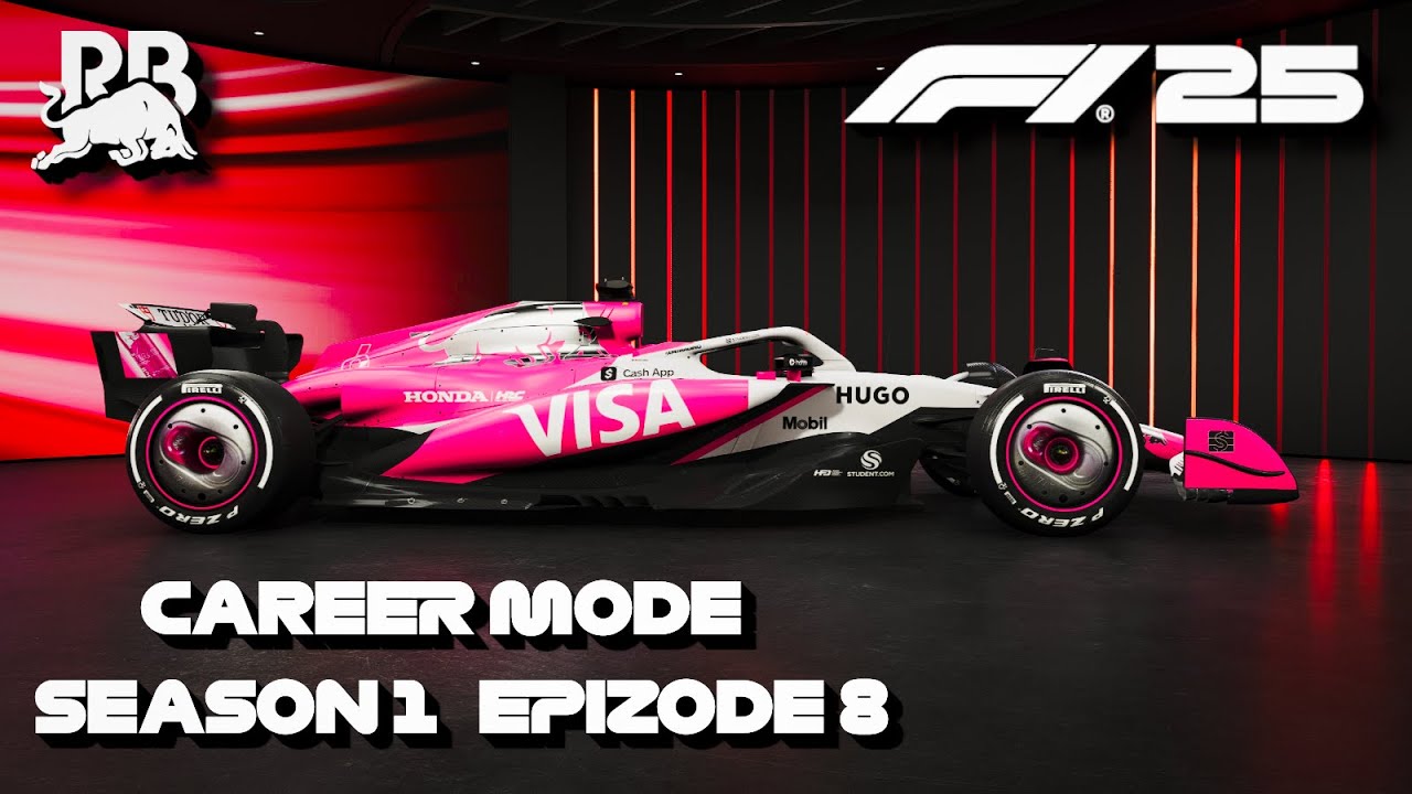 SECOND TIME | F1 25 CAREER MODE | S1E8 | **4K60FPS ULTRAWIDE**