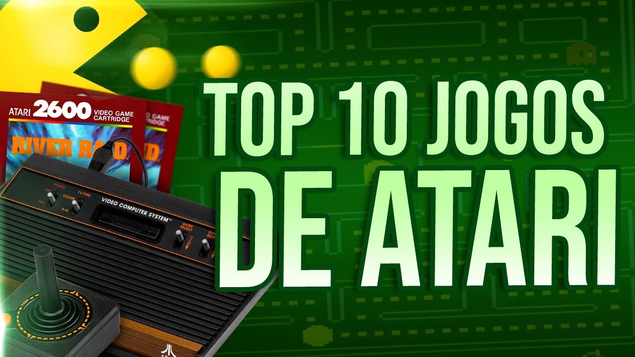 Os 10 MELHORES JOGOS DE ATARI - P1NDICA 78