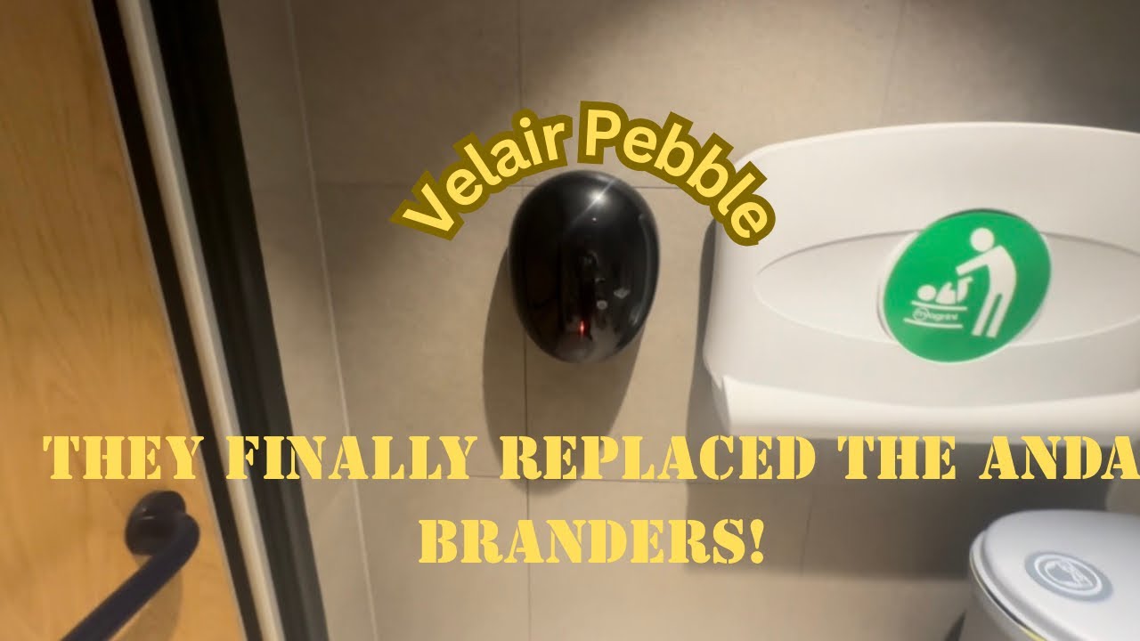 Velair Pebble hand dryers @ Starbucks, Pevensey Bypass Services, Pevensey