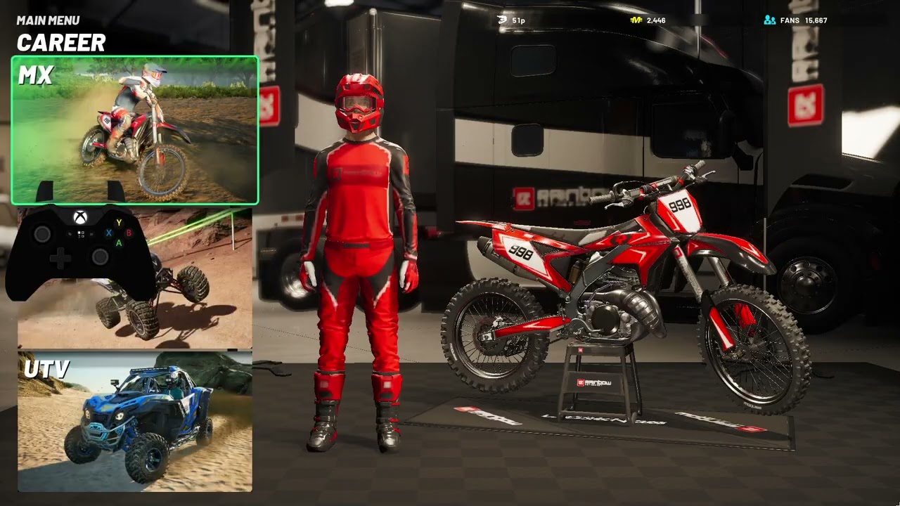 learning mx vs atv legends!! / Part 1