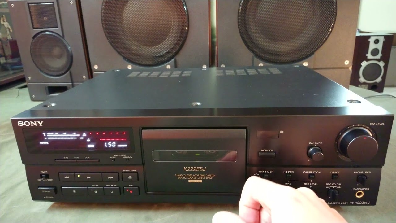Sony TC-K222ESJ Проверка