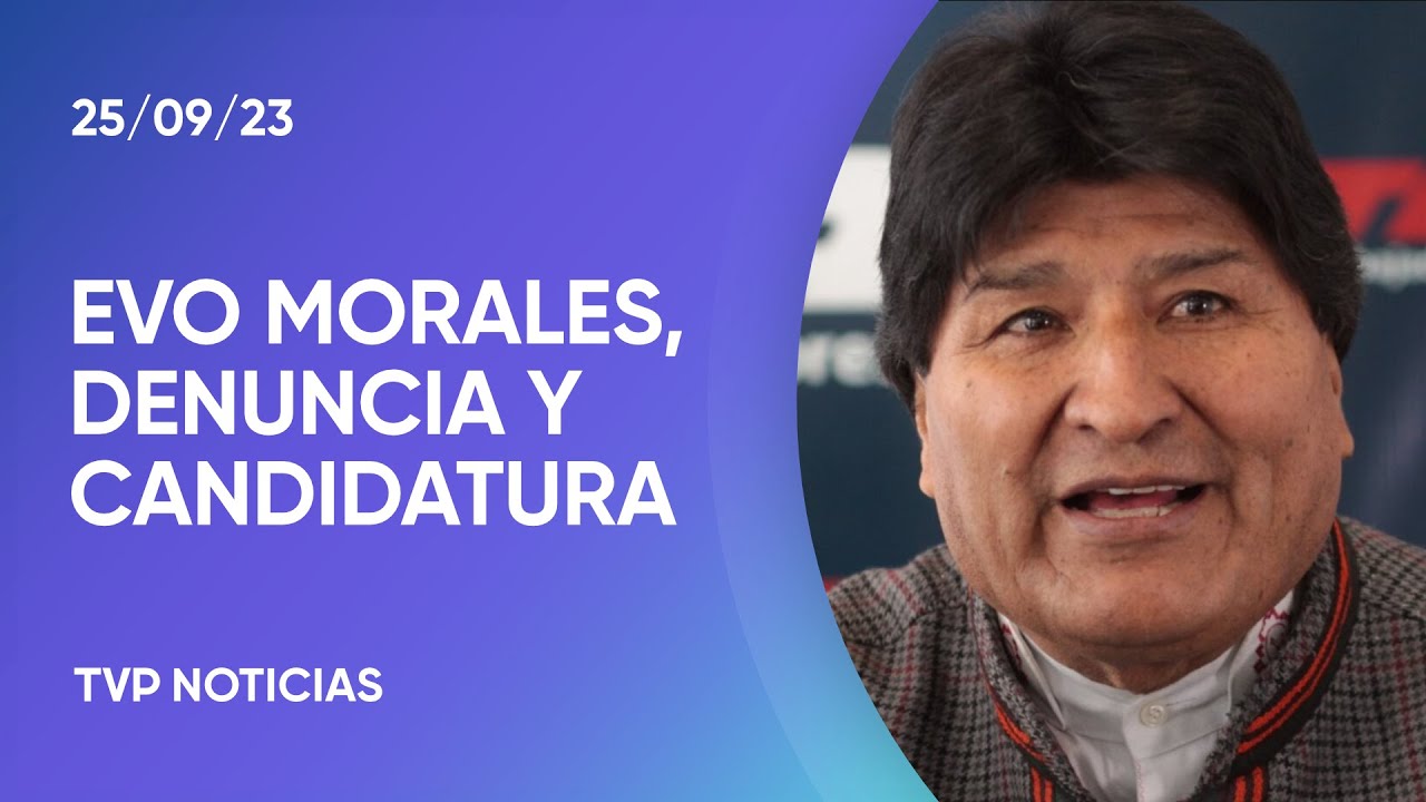 Evo Morales anunció que se postulará a la presidencia de Bolivia en 2025