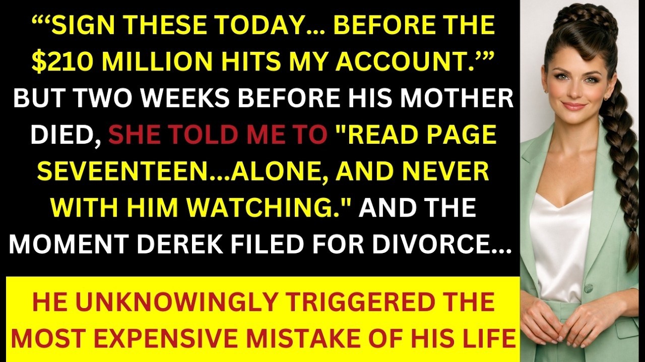 He Divorced Me to Protect $210 Million—He Missed One Clause