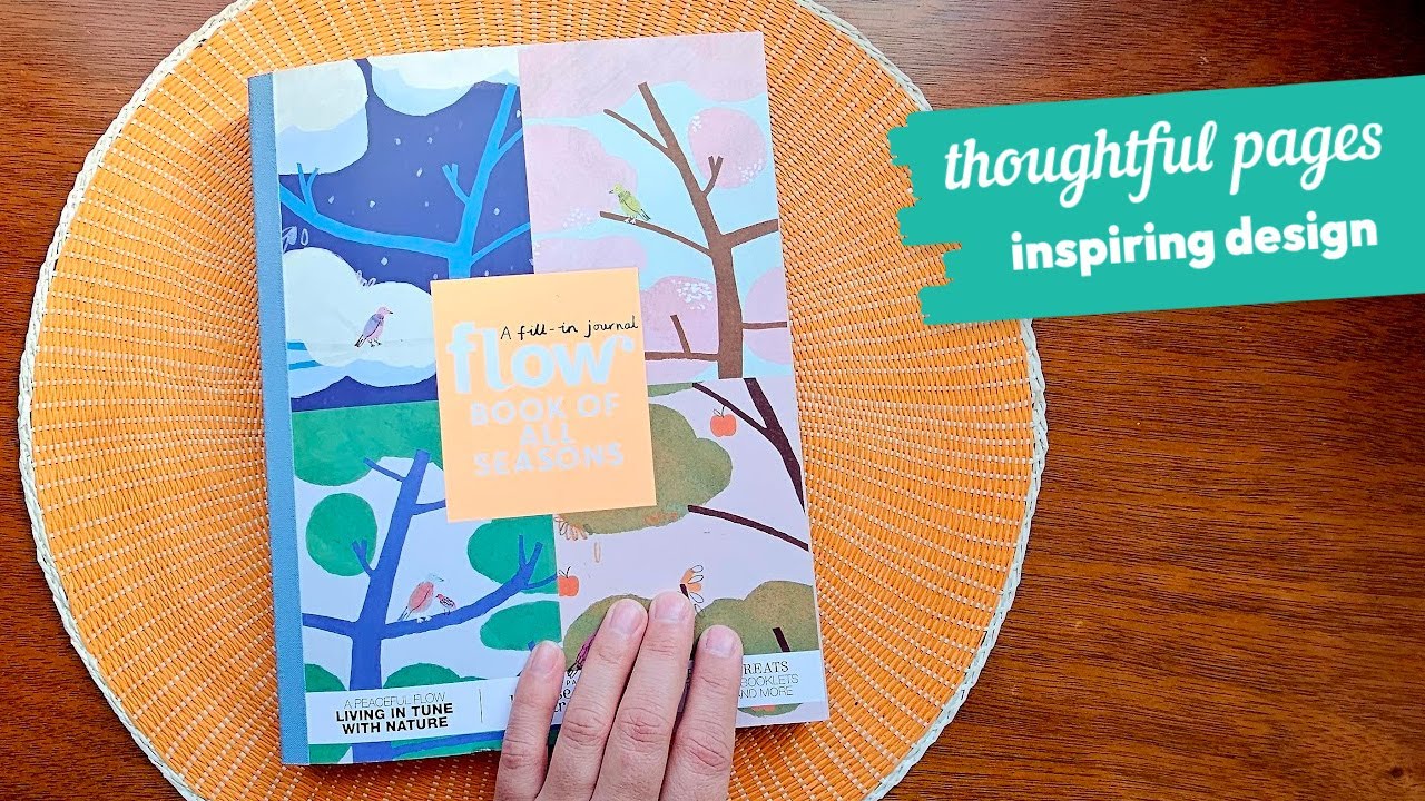 Flip Through | Flow Book of All Seasons - A Fill-In Journal