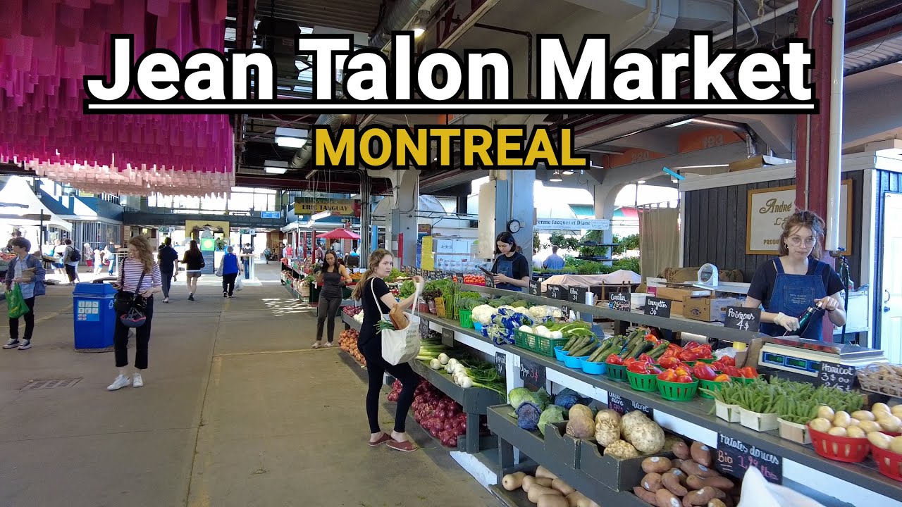 Montreal tour 2022: Jean Talon Market (Marche Jean-Talon) (June 2022)