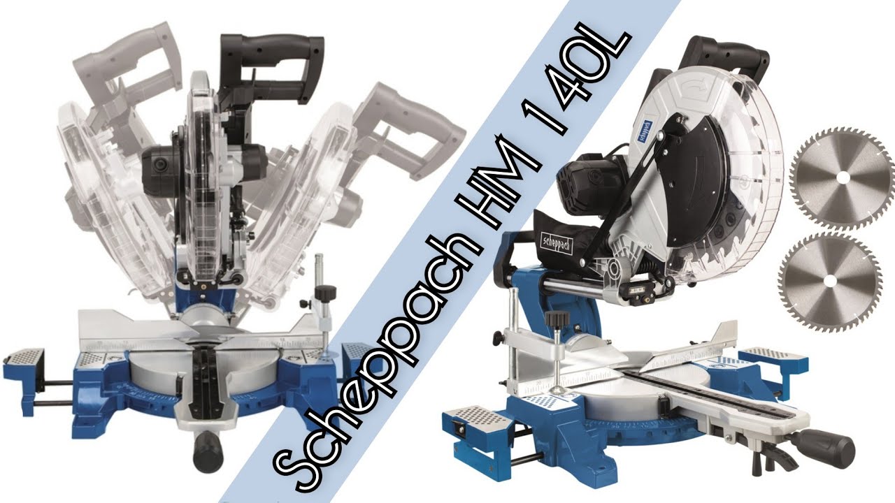 Торцовочная пила Scheppach HM 140L - большая девочка