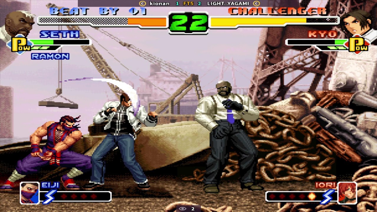 4.- RETAS ONLINE KOF! buenos jugadores