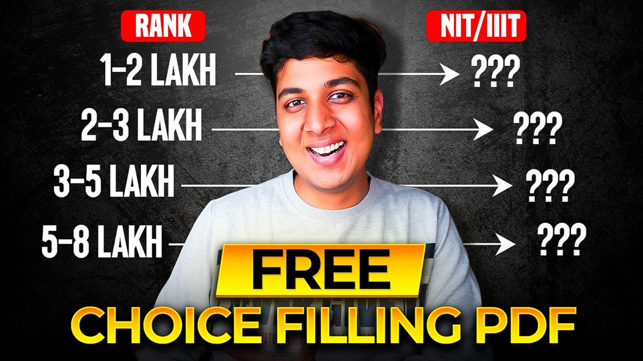 CSAB 2026: *FREE* Choice Filling PDF🔥| Admission upto 8 Lakh Rank😱