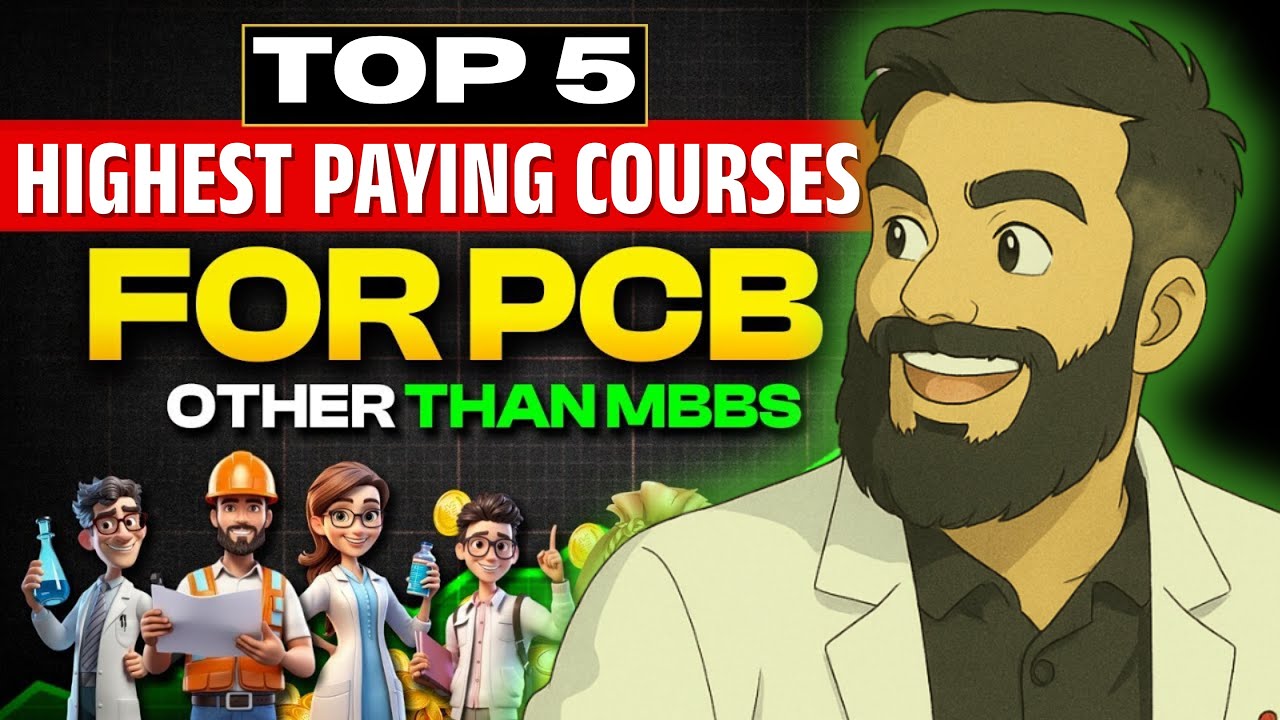 Top 5 Highest Paying Courses for PCB Students After NEET (Without MBBS) 💸 | Best Career Options 2025