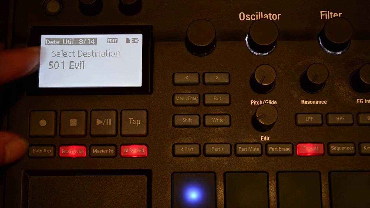 Manually Loading Samples: Korg Electribe 2 Sampler