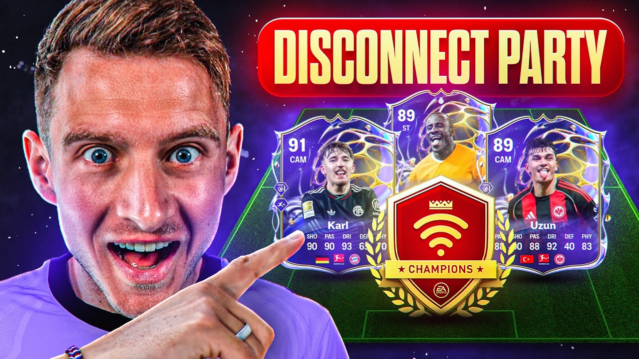 FUT Champs mit Karl, Uzun & Doumbia - Disconnect Party!