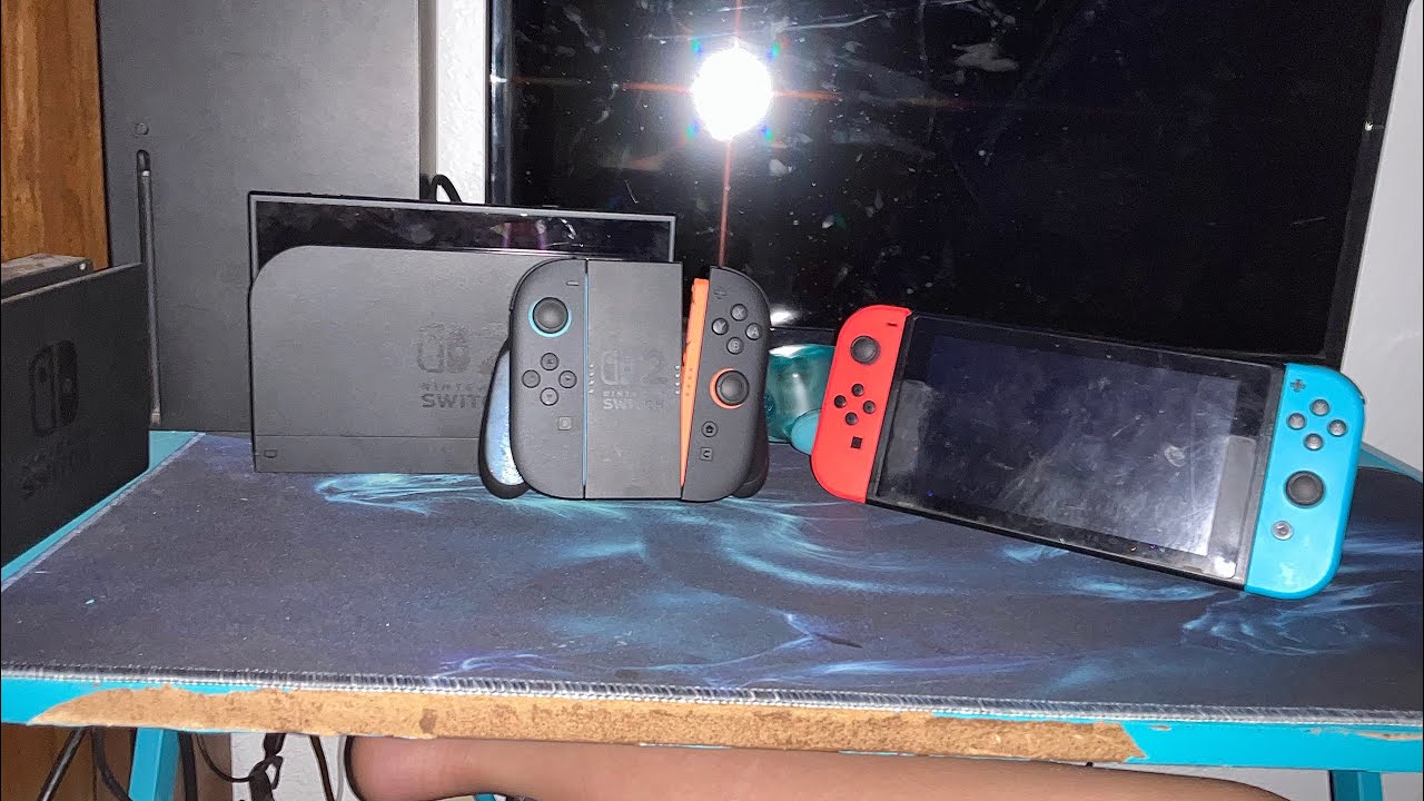 ￼ Nintendo switch one and Nintendo switch 2 