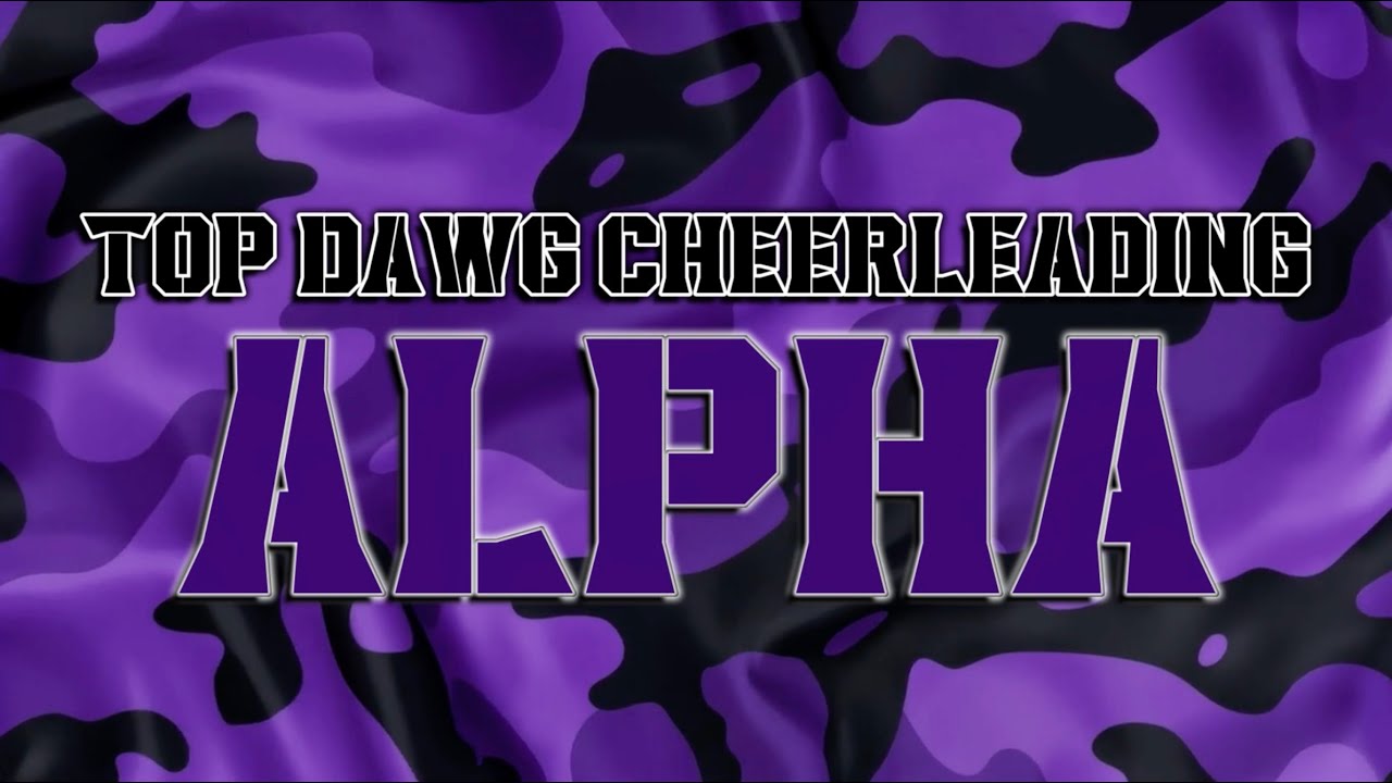 Top Dawg Cheerleading Alphas 2025-2026