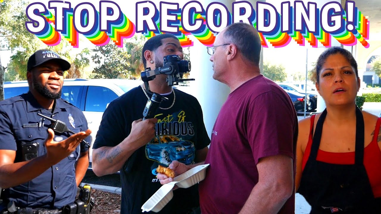 We're Calling The Cops On You!