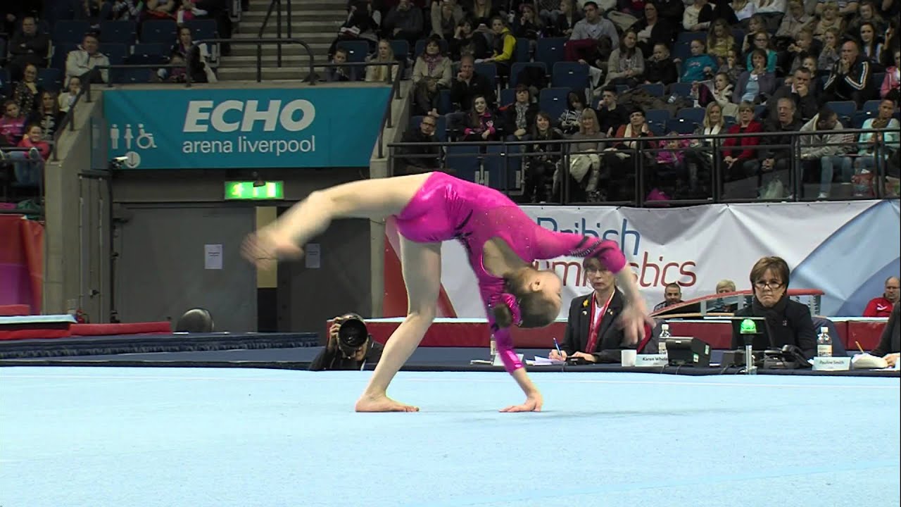 LOUISE MCCOLGAN - FLOOR - 2013 BRITISH CHAMPS - APPARATUS FINALS