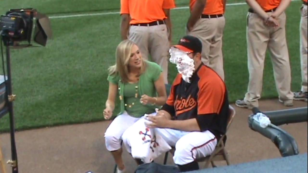 Will Ohman Pie In The Face With Amber Theoharis