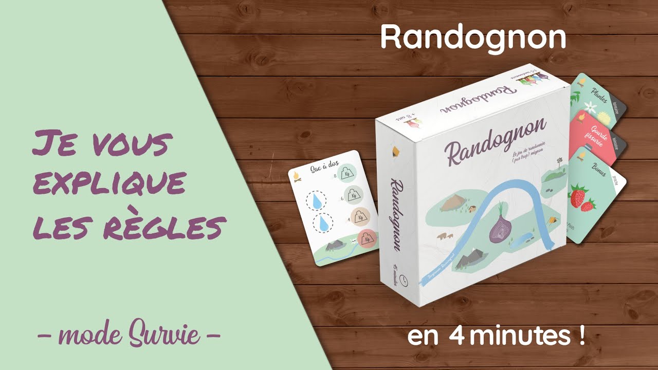 Je vous explique les règles du mode SURVIE du jeu RANDOGNON en moins de 4 minutes!