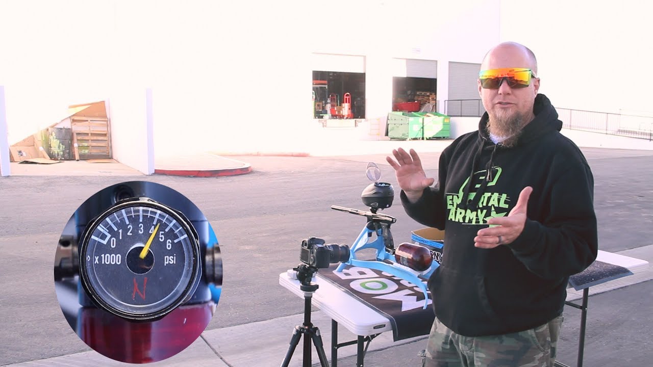 DLX Luxe X Paintball Gun - Efficiency Test