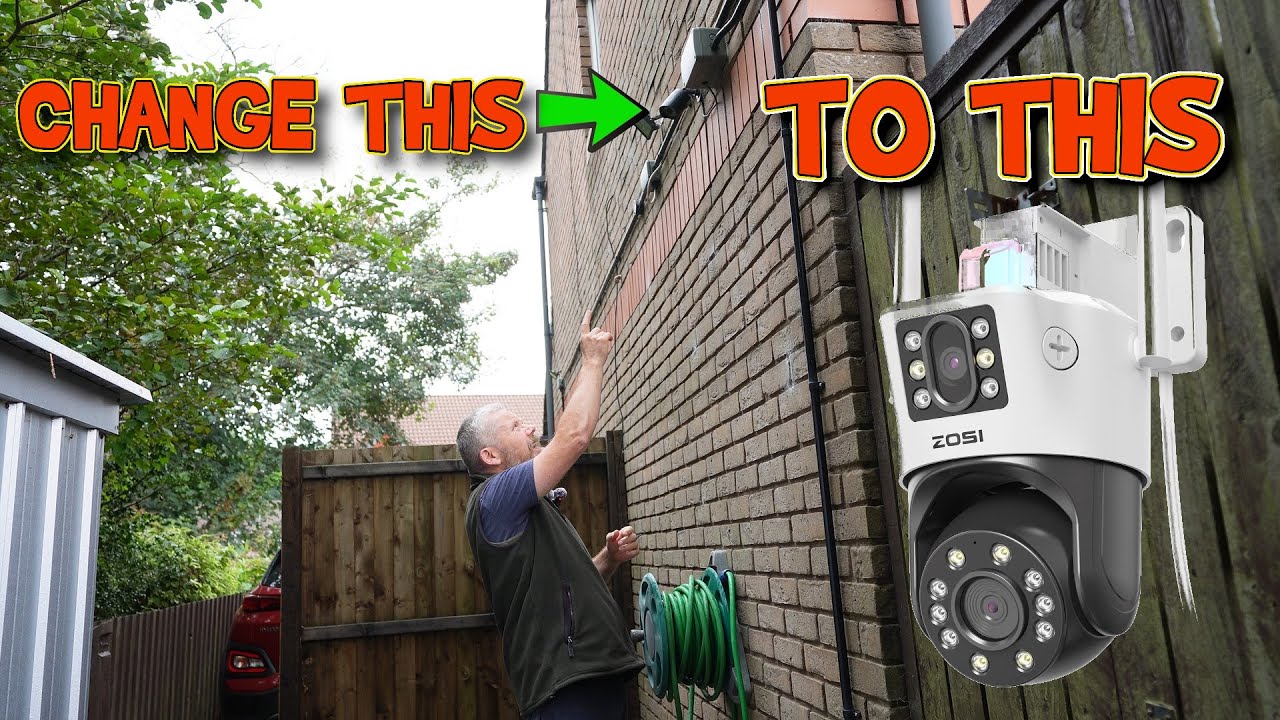 ZOSI C298 Max Dual-Lens WiFi Outdoor Security Camera unboxing & Review . Record  bike thieves