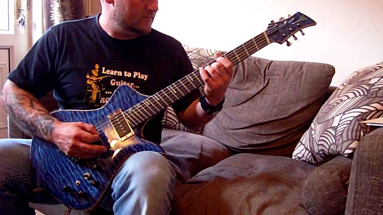 Wez Venables Vendetta  graphtech ghost Piezo and pre-amp