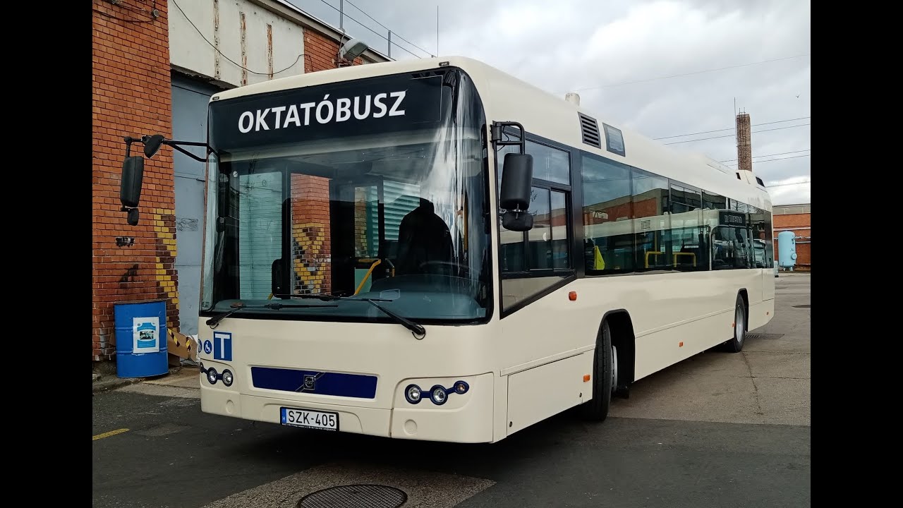 Volvo 7700 B9L autóbusz vezetés.