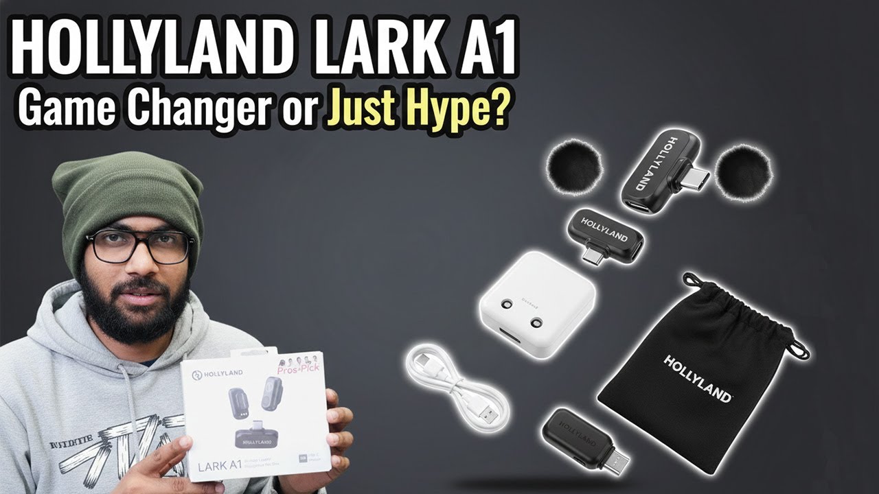 YouTubers के लिए Best Wireless Mic? Hollyland LARK A1 Full Review | #hollyland #FirstVideo
