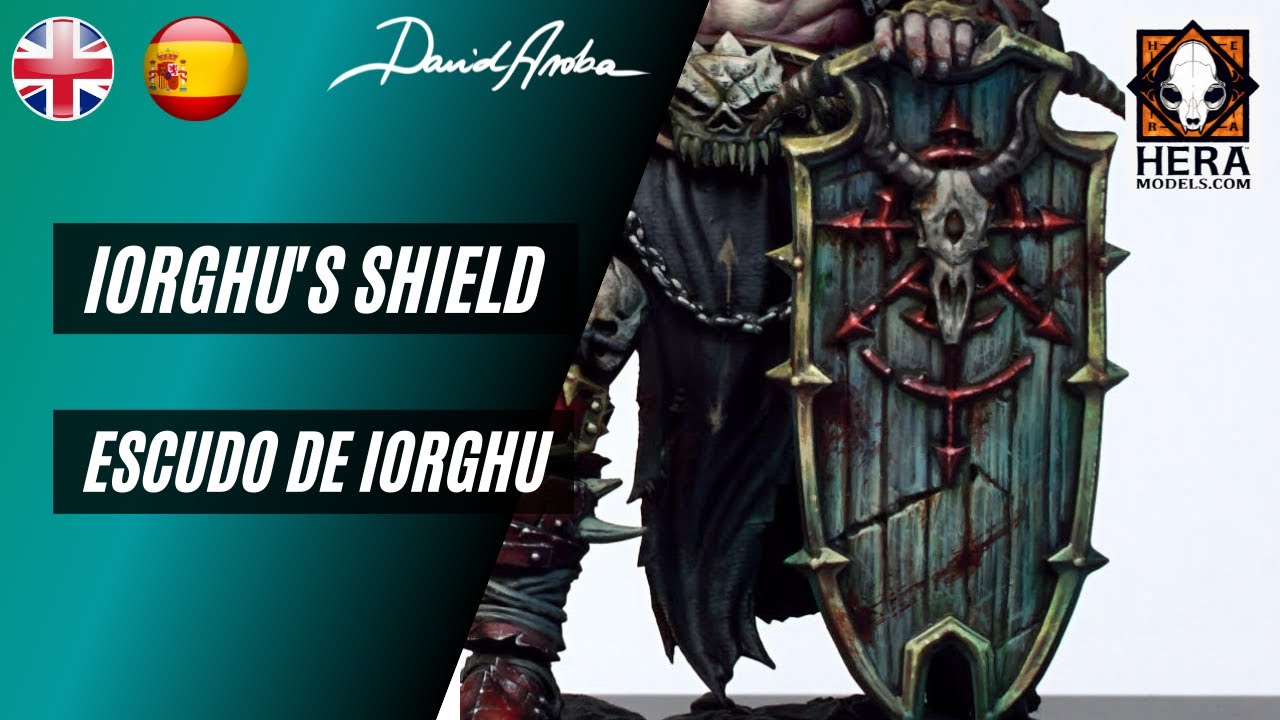 Painting Iorghu´s shield (Hera Models)