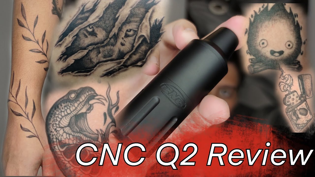 A Proper Review on CNC Q2 | 5 Tattoo Lining and Shading DEMO