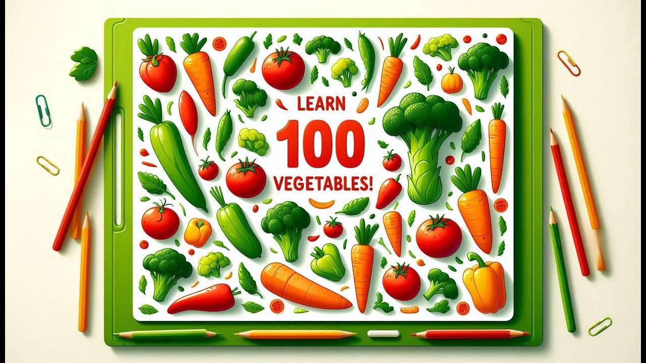 100+😱 Vegetables Name with Picture | Learning video about unique vegetables you not know before...