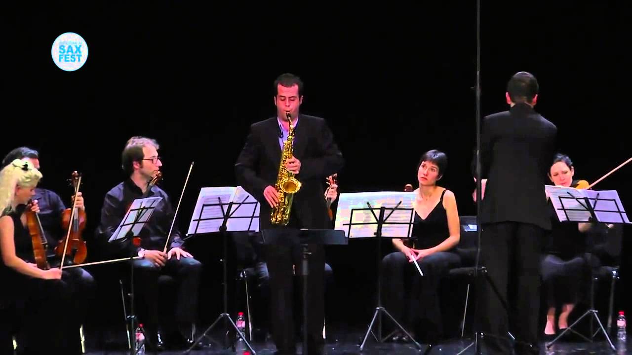 Larsson Saxophone Concert- Antonio García Jorge & Kammart Ensemble