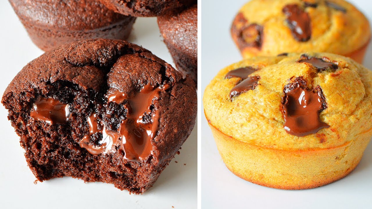 ❤ 3 Recetas fáciles de pastelitos para ENAMORAR..SE | Saludables