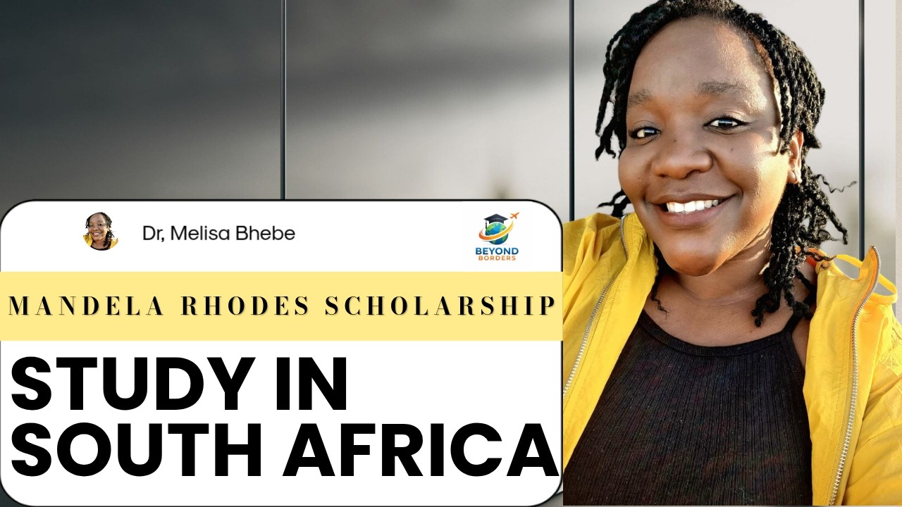 How to Win the Mandela Rhodes Scholarship | UCT Graduate Shares the Real Strategy