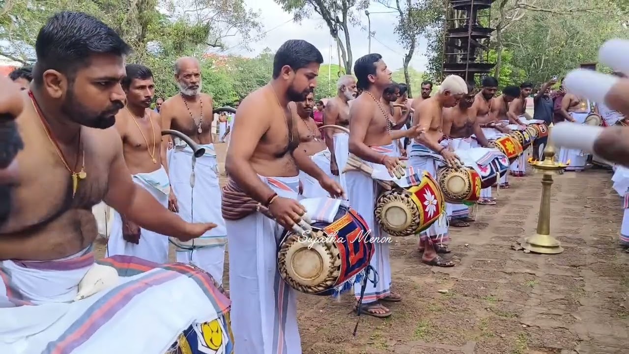 Vadakkumnathan Panchavadyam/Pathikalam Madhalam Mukham, Thalavattam & Theeru/ Nelluvayi Shashi &Team