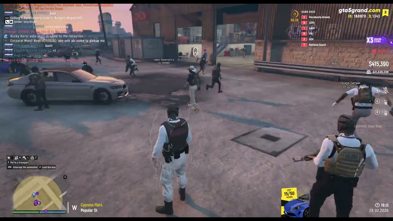 Gang raid 280226