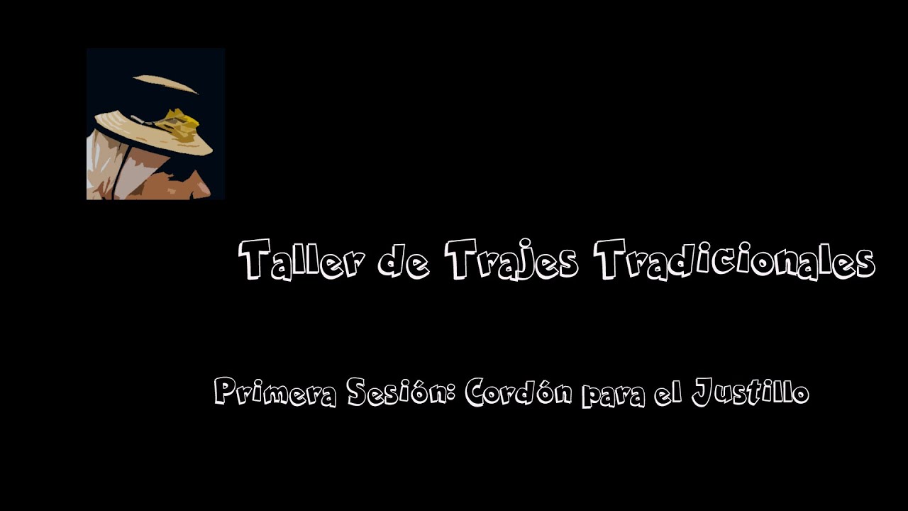Taller TrajesTradicionales -  Cordón para Justillo