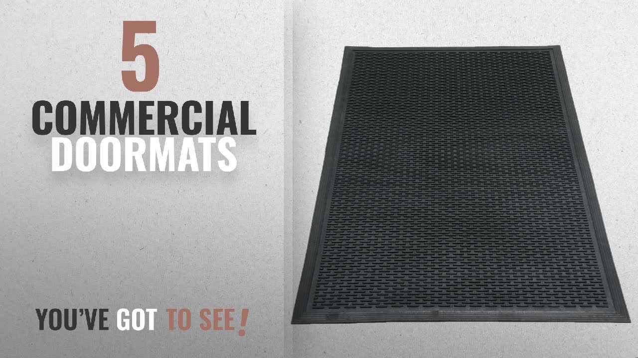 Top 10 Commercial Doormats [2018 ]: Rubber-Cal 03-239-LI 
