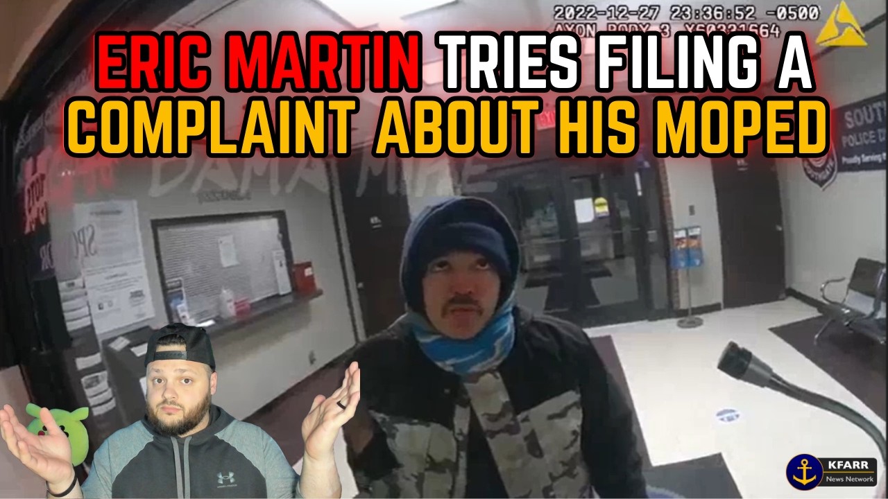 Eric Martin Wants His Moped Back .. NOWWWW!!!