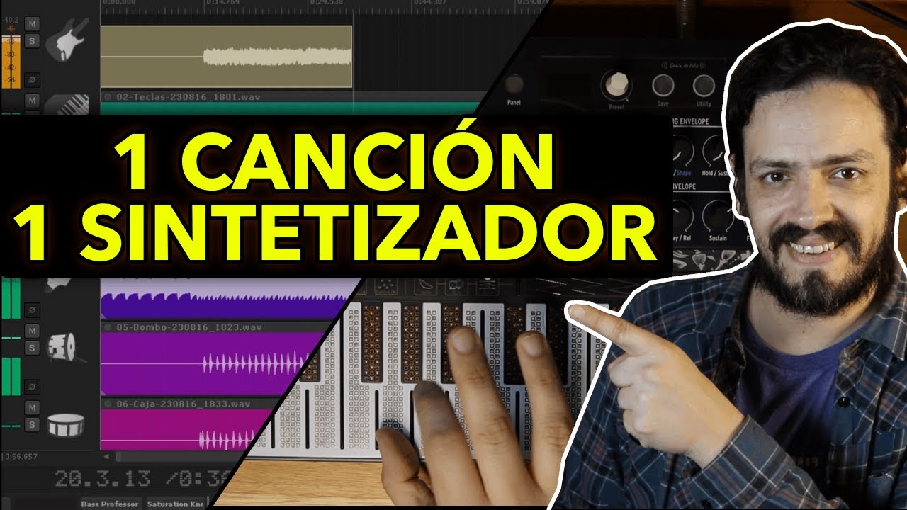 Una CANCIÓN SOLO con UN SINTETIZADOR | Arturia MicroFreak Song