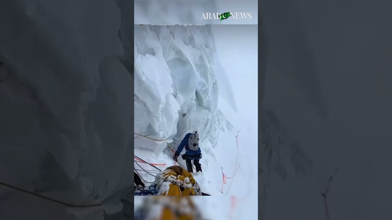Pakistani climbers retrieve body of porter from K2 bottleneck after a year