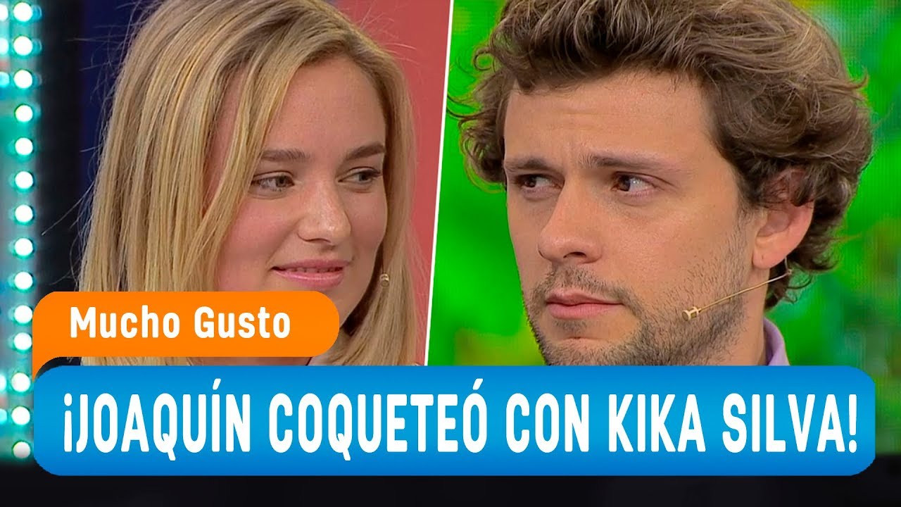 Joaquín sonrojó a Kika Silva con sus coquetas preguntas - Mucho Gusto 2019