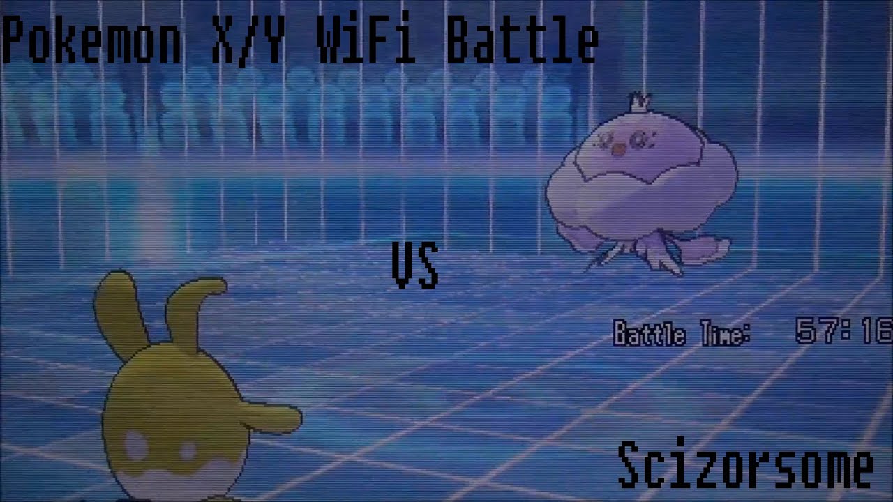 Live Pokemon X/Y WiFi Battle vs Scizorsome! Screens, Bulk, Trick Room, Please Send Help