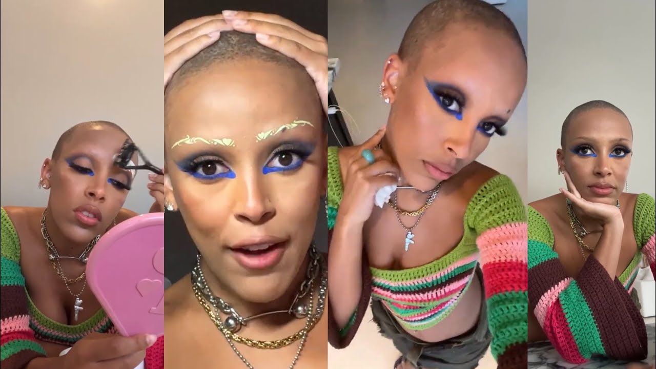 Doja Cat | explains why she shaved her hair off & shaves her eyebrows off | IG Live (Aug 5, 2022)