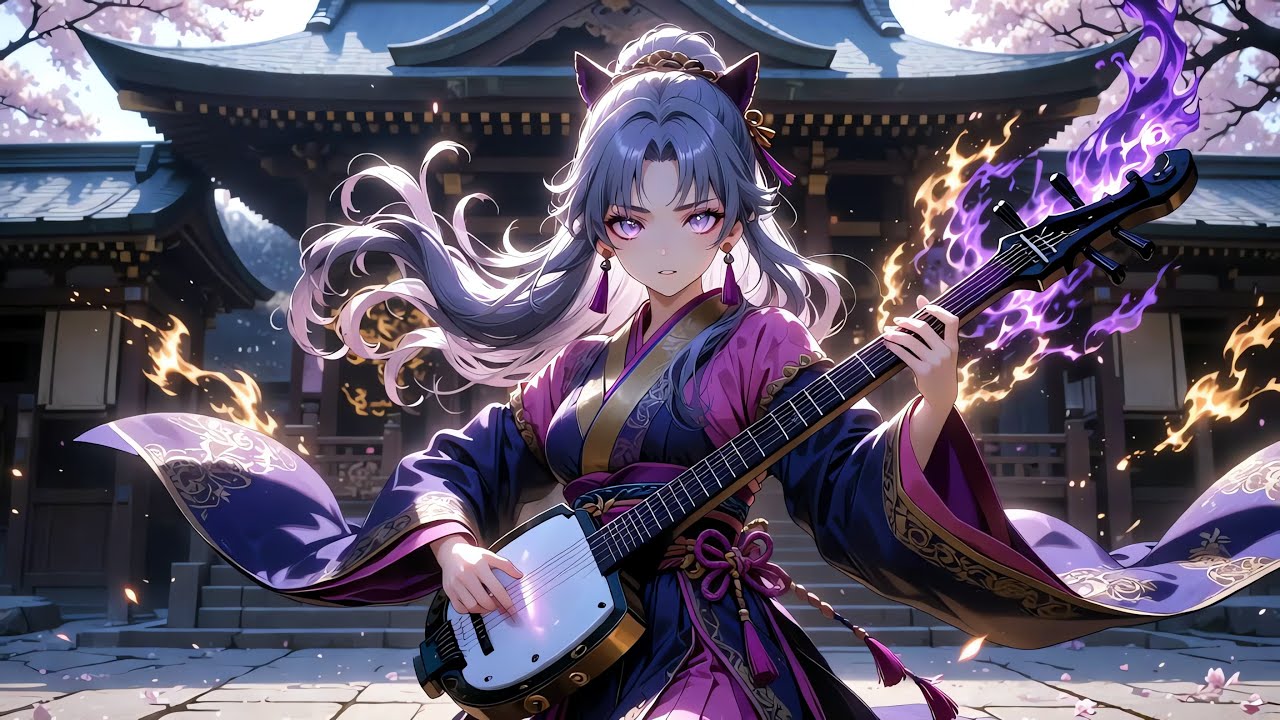 Epic Shamisen Power Groove with Heavy Bass & Modern Samurai Rock【和風Fusion】